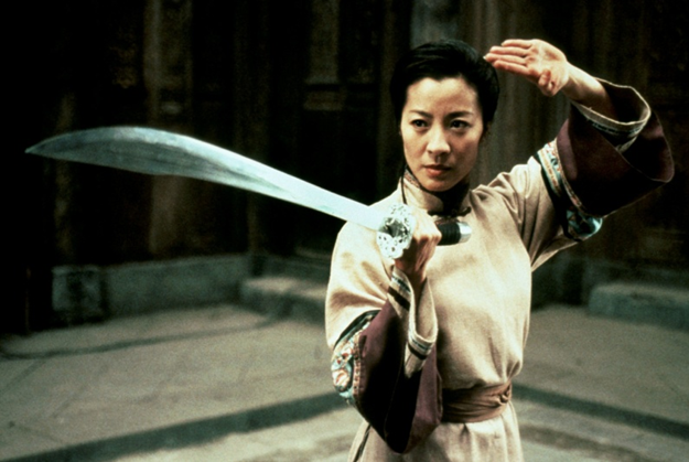 La actriz Michelle Yeoh en Tigre y dragón.