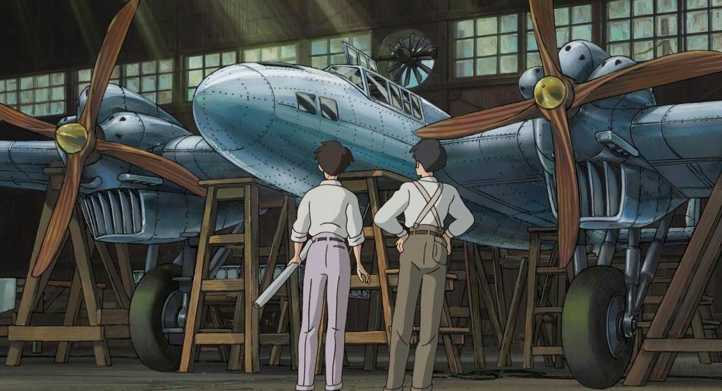 Los aviones, obsesión común de Miyazaki y su protagonista.