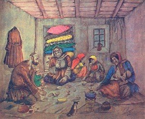 "El ramadán de los pobres" (1932), obra de Azimzade.