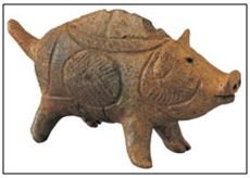 Jabalí de barro. Año 3000 – 4000 a.C. Museo Municipal de Hirosaki. http://web-japan.org/nipponia/nipponia40/es/feature/feature08.html 
