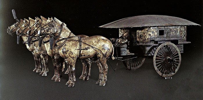 Carro de combate de Qin Shi Huang.