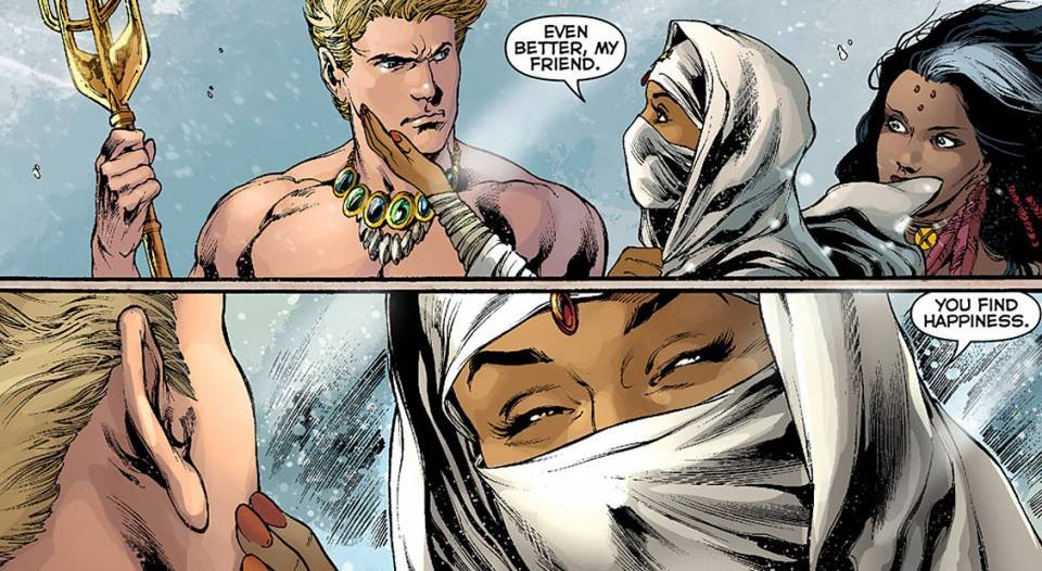 Kahina the seer, aliada de  Aquaman, y de supuesto origen iraní.