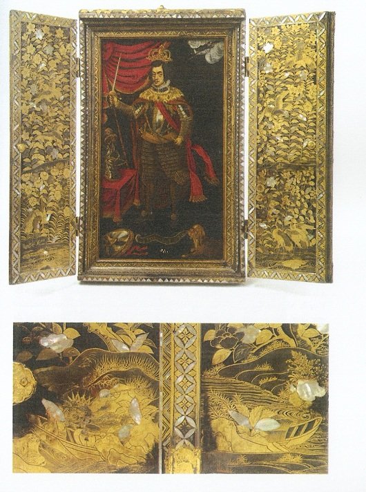 Fig. 2. Oratorio portátil de estilo namban realizado a finales del siglo XVI.