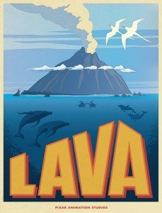 Poster promocional de Lava.