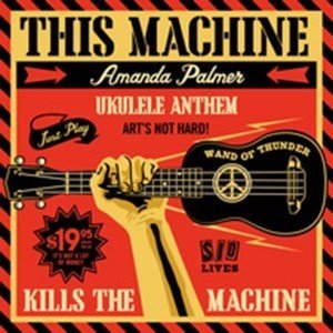 Portada del single Ukulele Anthem, de Amanda Palmer.