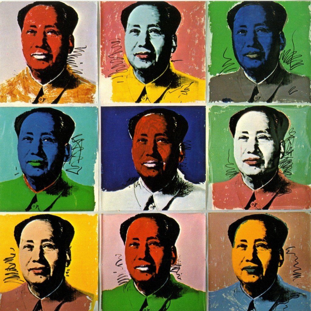 Mao Zedong visto por Warhol.