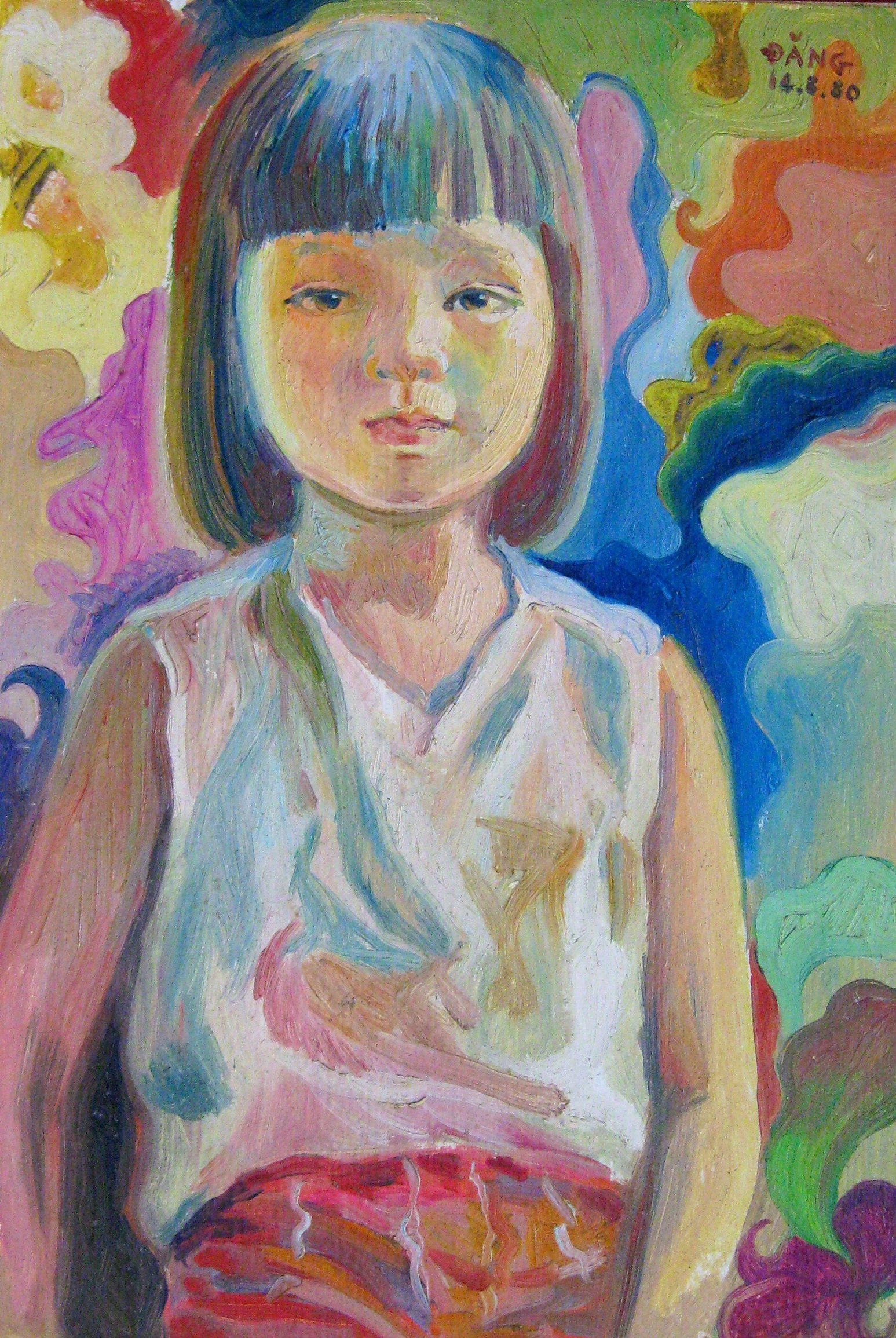 Chân dung Mai Xuân Quỳnh (1980).