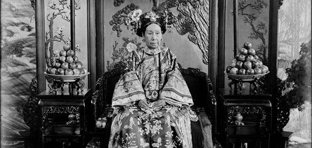 Cixi, la emperatriz regente.