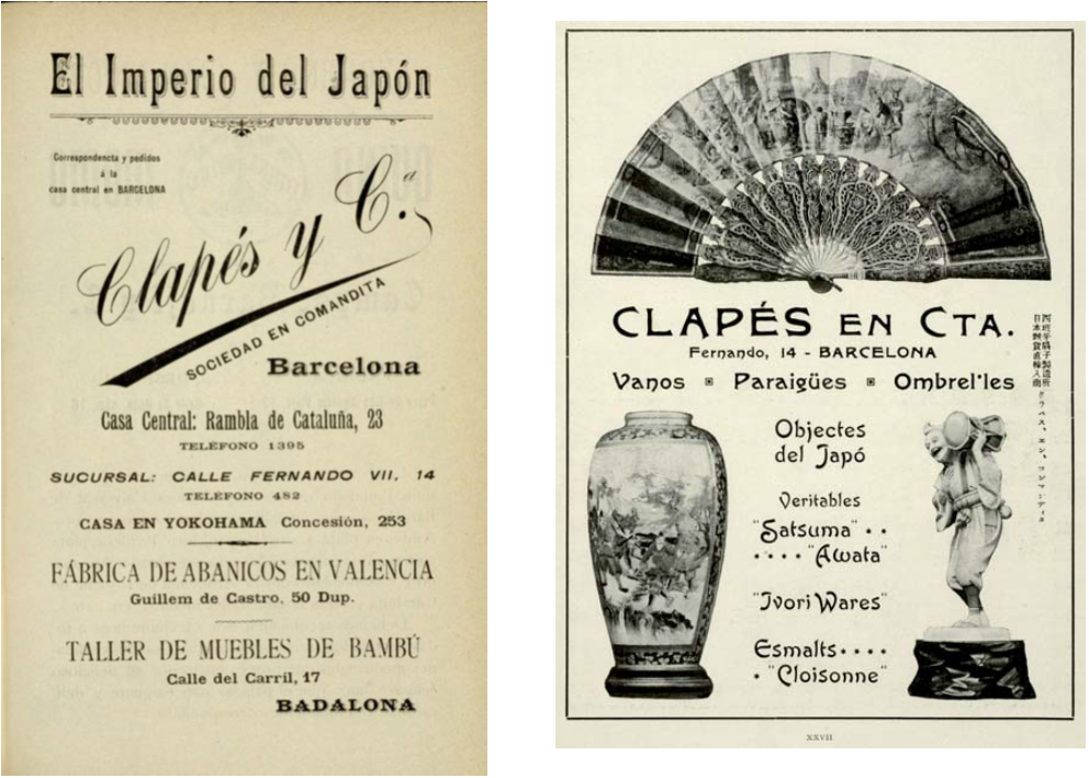Carteles publicitarios de Clapés y Compañia. 1897-1917.