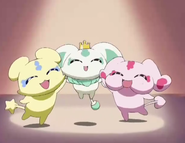 Personajes kawaii del anime Pretty Cure